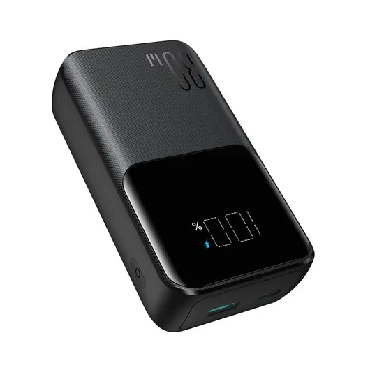 Joyroom JR-PBC07 30W Mini Power Bank 20000mAh With Dual Cables USB-A to Type-C 0.25m Cable